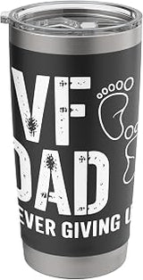 IVF In Vitro Fertilization Transfer Day Fertility Pregnancy Stainless Steel Insulated Tumbler