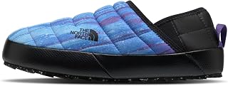The North Face Thermoball Trac Mule V Winter Shoe, Elev Stripe PRT/Blk, 8