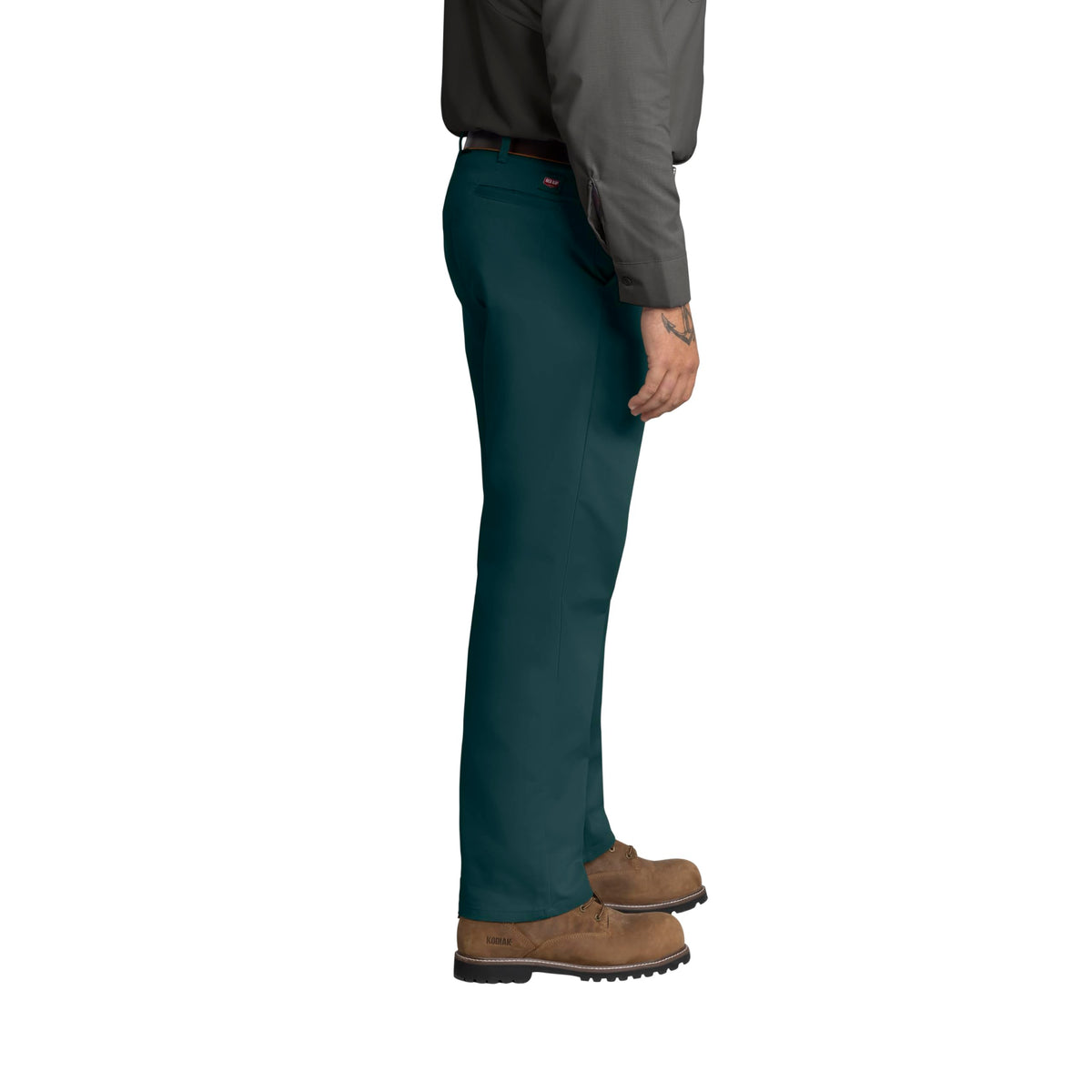 Men's Stain Resistant by Red Kap – 28W x 34L, Polyester, Spruce Green, Model PT20SG 28 34
