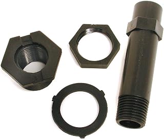 Dial 1-1/4 in. H x 4-3/4 in. W Nylon Black Drain and Pipe Kit