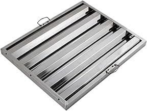 Winco HFS-2025 Hood Filter, 20 by 25-Inch | Minimizes fire risks in commercial kitchen environments, Great for Ventilation Hoods, Grease Control and Restaurant Kitchens
