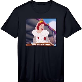 Disney The Little Mermaid Ariel Wedding Panel I'm Taken Performance T-Shirt