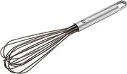 ZWILLING Pro Whisk, Length: 28 cm, Stainless Steel and Food Grade Silicone, Ergonomically Shaped Handle, Silver