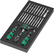 Wera 9752 FOAM INSERT KK RATSCHEN SET 1