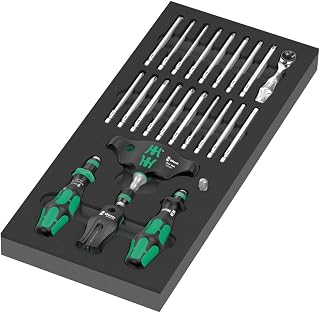 Wera 9752 FOAM INSERT KK RATSCHEN SET 1