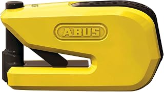 ABUS 68569 Smartx 8078 3D Alarm Disc Lock - Yellow
