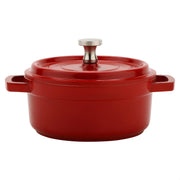 GET 0.25 Quart / Round / Red / White Dutch Ovens