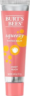 Burt's Bees Burts Bees, Squeezy Tinted Lip Balm - Sweet Peach, 0.33 Ounce