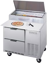 Beverage-Air 46" Pizza Top Refrigerated Counter with 2 Drawers