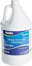 Global Industrial Clinging Oven & Grill Cleaner, 1 Gallon Bottle, 4/Case