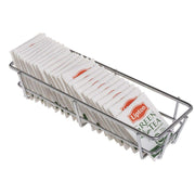 Wire Tea Packet Holder - Chrome by HUBERT – Carbon Steel, Gray, Model 36649