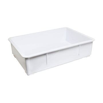 Pizza Dough Box 18" X 26" X 6" Stackable by Thunder Group – Polypropylene, White, Model PLDB182606PP