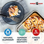 Nordic Ware Aluminum / 9 x 9 (Pack of 4) / Square Pan Square & Rectangular