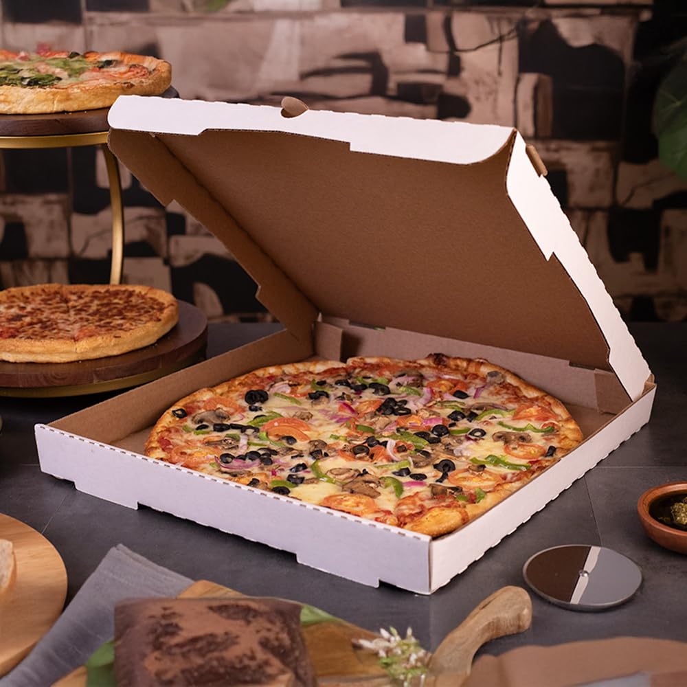 SOUTHERN CHAMPION TRAY 16" x 16" / White / 6.5 kilograms Pizza Boxes