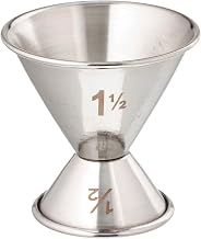 American Metalcraft J212 Jigger,Silver,½ oz. x 1 ½ oz. (Pack of 72)