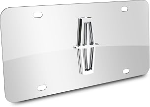 Lincoln Chrome/No Fill Logo on Chrome Plate