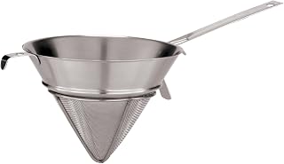 PADERNO World Cuisine 9-1/2-Inch Reinforced Bouillon Strainer, Stainless Steel