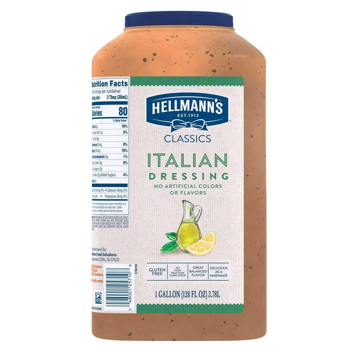 HELLMANN'S Italian / 128 Ounce (Pack of 4) / 1 Italian