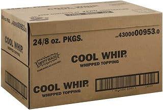 Kraft Frozen Cool Whip Regular Topping, 8 Ounce -- 24 per case.