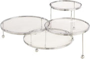 Wilton Cakes 'N More 3-Tier Cake Stand, Silver
