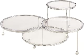 Wilton Cakes 'N More 3-Tier Cake Stand, Silver