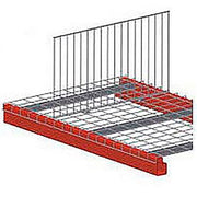 Pallet Rack Wire Deck Divider by Global Industrial – Steel, Gray, Model DC4018