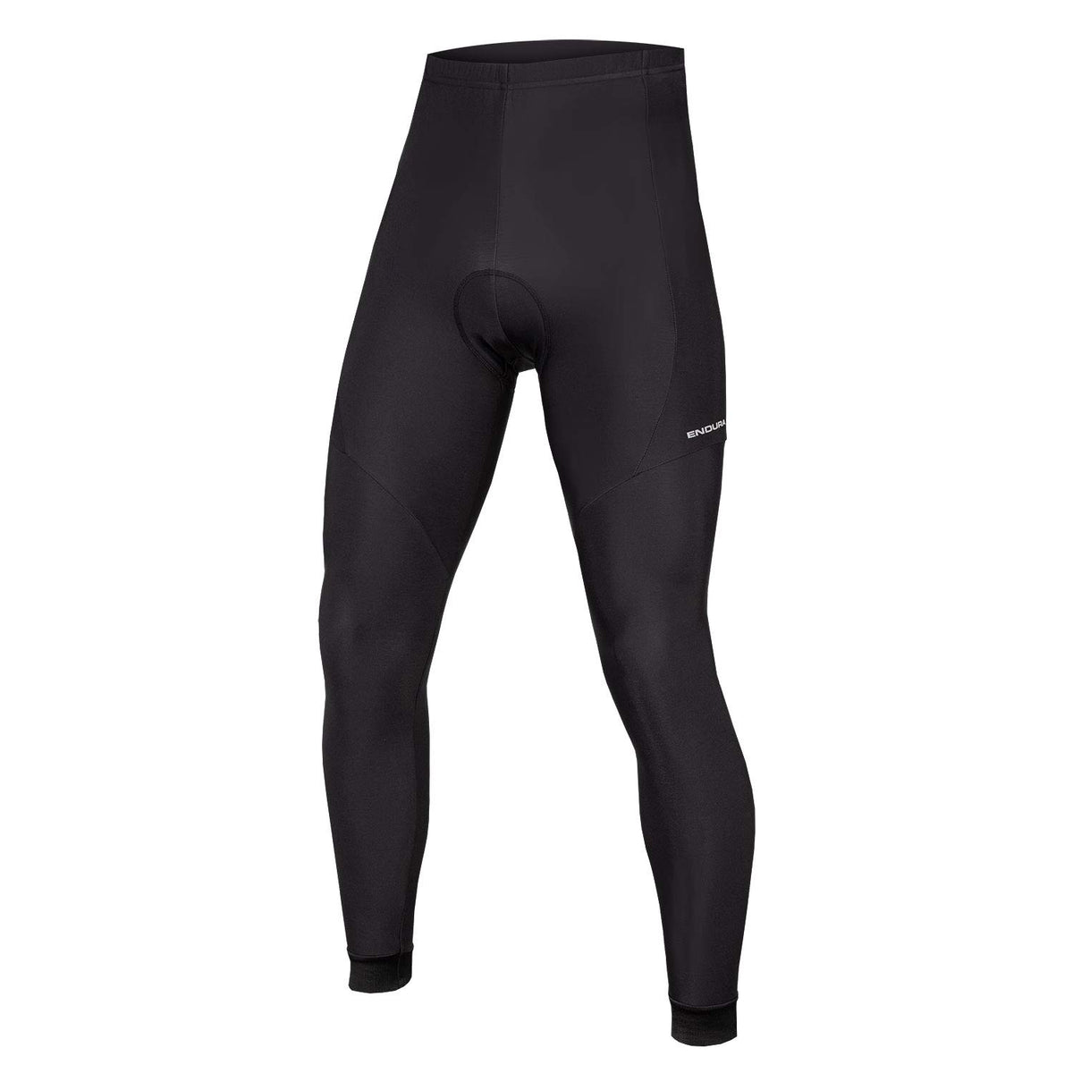 Men's Xtract Waist Cycling Tight with Pad Black by Endura – Small, Fleece, Black, Model E5081BK/3