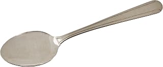 Winco 7 1/2" Silver Stainless Steel Dinner Spoon (Set of 12)