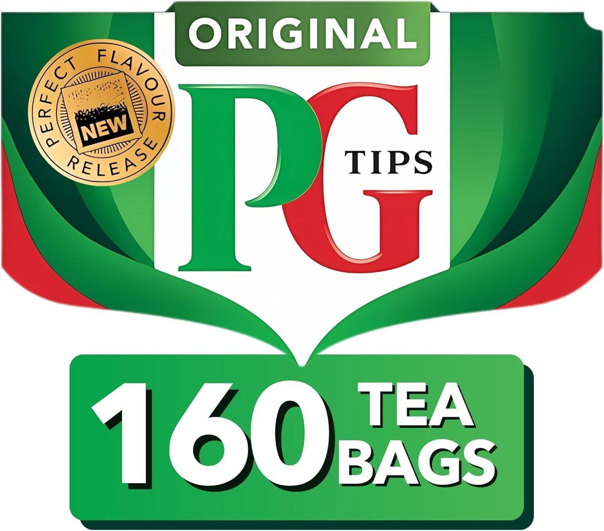 Original 160 Tea Bags by PG Tips – 160 Count, Pack of 160, Model 45179