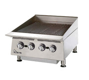 Star Mfg. Ultra-Max 24" Radiant Gas Char-Broiler by Star Micronics – Cast Iron, Model 8124RCBA