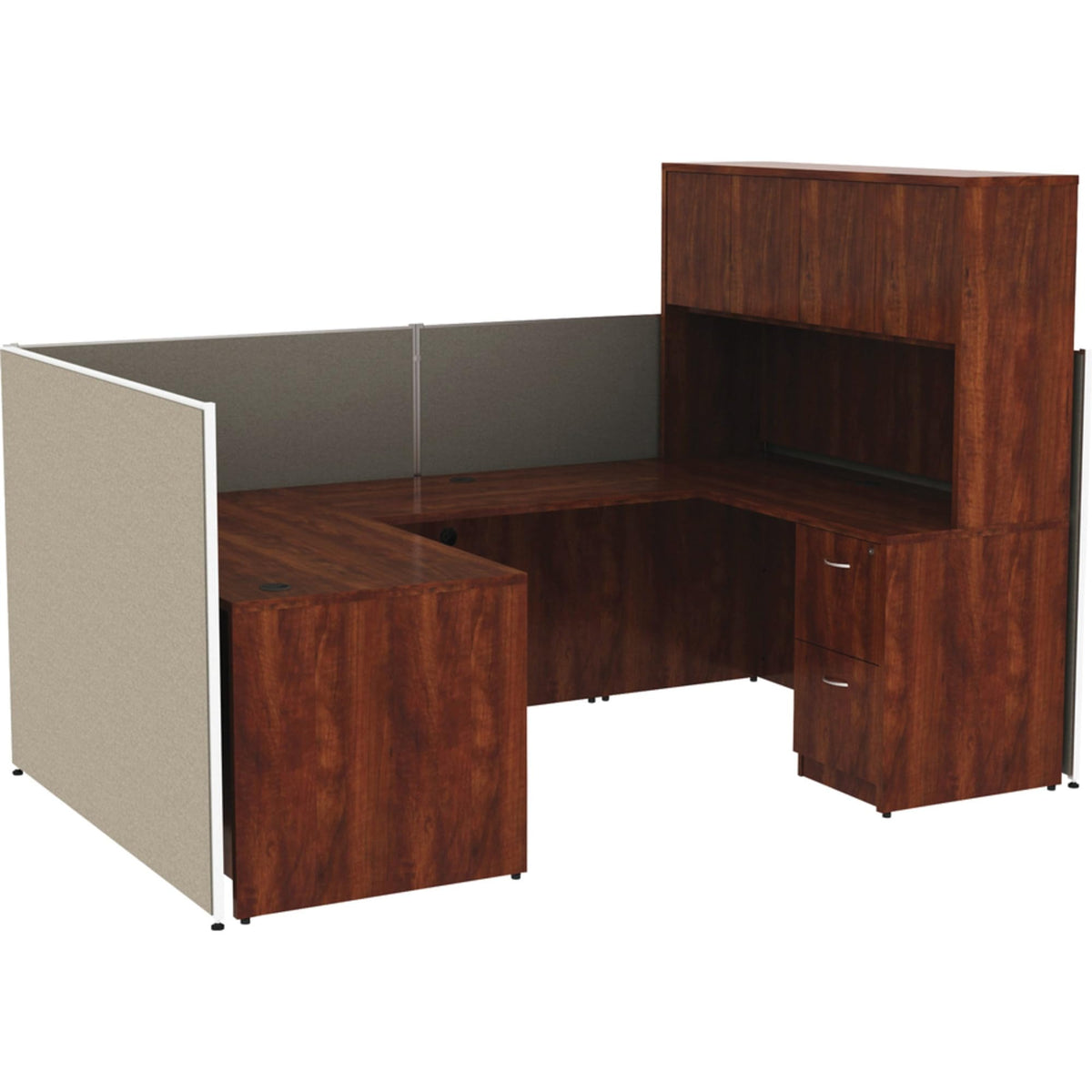 Lorell 1 / 72 by 36-Inch / Grey Fabric