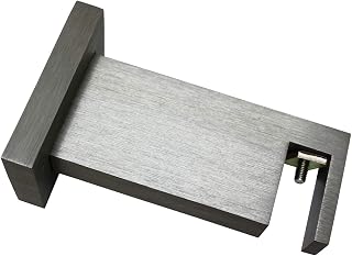 Slim Bracket for Luxor Rectangular Brushed Steel 7.5 cm Stainless Steel Look 7.5 cm