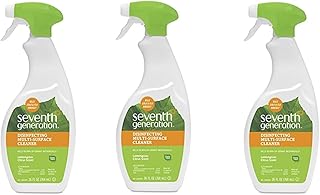 Seventh Generation Botanical Multi-surface Disinfecting Cleaner, Lemongrass Citrus, 26 fl oz (3 pack)
