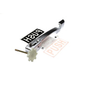 (KASOA) Deadbolt Handle Brushed Chr W/ by Kason – Alloy Steel, Brushed Chrome, Model 10027C00005