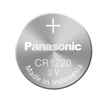 BATTERIES - CR1220 - BATTERY by Panasonic – 1 Count (Pack of 1), Model CR 1220