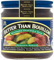 Better Than Bouillon Reduced Sodium Seasoned Vegetable Base, 8 oz