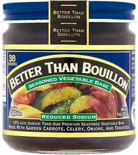 Better Than Bouillon Reduced Sodium Seasoned Vegetable Base, 8 oz