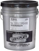 Lubriplate L0102-035 No. 1200-2 Beige ISO-9001 Registered Quality System, ISO-21469 Compliant 183 cSt Multi-Purpose Grease, 35 lb (Pack of 35)
