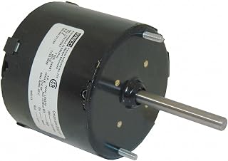 Fasco 1/50 HP, HVAC Motor, Shaded Pole, 1550 Nameplate RPM, 115 Voltage, Frame 3.3