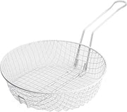 Winco 12" White Plastic Breading Basket - Coating