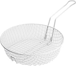 Winco 12" White Plastic Breading Basket - Coating