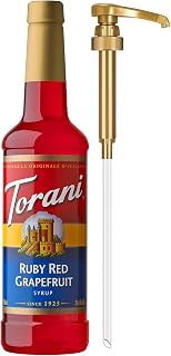 Torani Syrup, Ruby Red Grapefruit, 25.4 Ounces (Pack of 1)