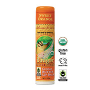 Sweet Orange Cocoa Butter Lip Balm - .25oz Stick by Badger – 0.25 Ounce (Pack of 1), A1087, Model 208165