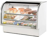 True TCGG-60 Refrigerated Curved Glass Display, 60"