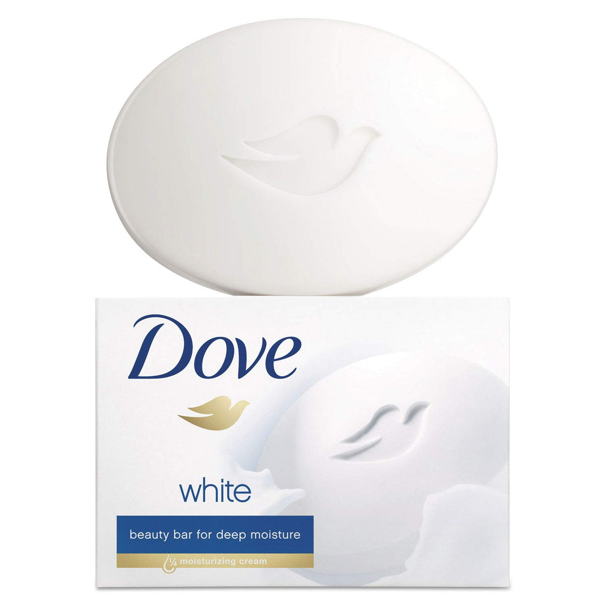 61073EA White Beauty Bar by Dove – 2.6 Ounce (Pack of 1), Pack of 36, Model UNI61073EA
