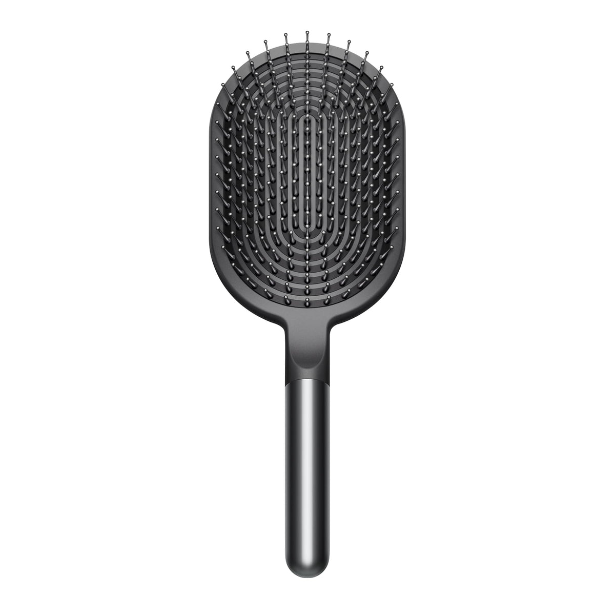Genuine -designed Paddle brush in Nickel/Black by Dyson – Nickel/Black