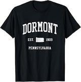 Dormont PA Vintage Athletic Sports JS01 T-Shirt