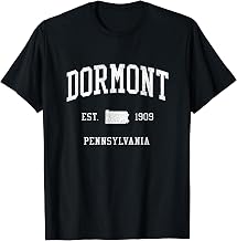 Dormont PA Vintage Athletic Sports JS01 T-Shirt