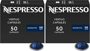 Nespresso VertuoLine Espresso,Diavolitto,50 Count (Pack of 2)