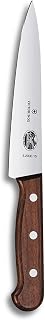 Victorinox Wood 6 Inch Chef's Knife, Straight Edge, Wood Handle